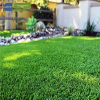 Natural 4 farbe landschaft kunststoff indoor gras teppich