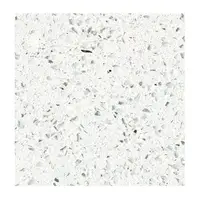 Самый популярный Галактический белый кварц, дешевая блестящая кристаллическая каменная напольная плитка для кухонной столешницы