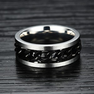 Vente en gros en acier inoxydable pas cher Fashion Waterproof Jewelry Biker Men's Ring - Product Image 3