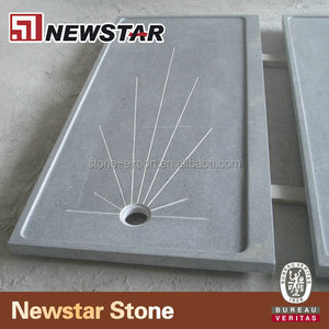 Newstar personalizado mármol granito natural piedra baño <span class=keywords><strong>ducha</strong></span> borde <span class=keywords><strong>Base</strong></span> 90x90 1500X1000 36 "x 34" - Product Image 2