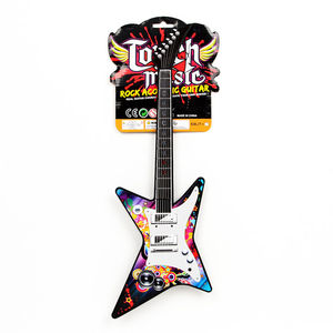 A buon mercato di Plastica Giocattoli Chitarra, Chitarra Rock Giocattoli Elettrico con la luce - Product Image 1