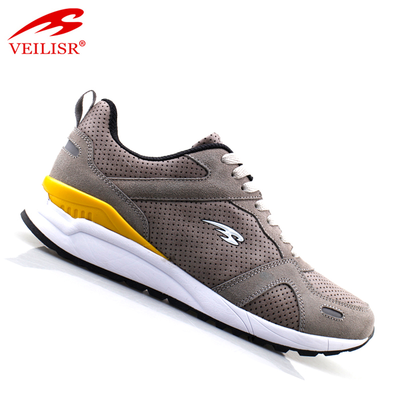 Новая мужская Спортивная повседневная обувь из искусственной замши, модные мужские кроссовки