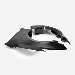 สำหรับ Nissan GTR R35 2013 Ver VA สไตล์ FRP ด้านหน้า Fender ไฟเบอร์กลาส Louver Fin - Product Image 3