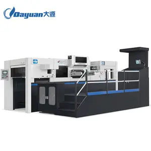 MHK-1050AT Full Automatic hot stamping foil cutter,automatic die cutting and creasing machine 600TON pressure