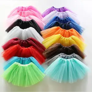 BestDance girls kids ballet belly dance tutu skirt festival running party club tutu skirt