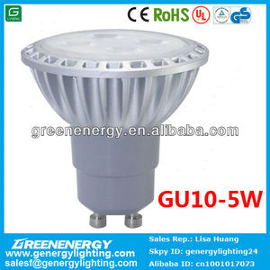 regulable gu10 5w bombilla led ce rohs de ul tuv gs aprobado led centro de atención de tres años de garantía - Product Image 1