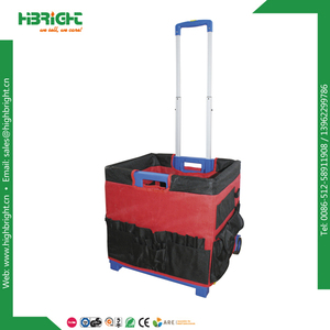 Plástico cesta de la compra plegable de <span class=keywords><strong>rock</strong></span> n <span class=keywords><strong>rollo</strong></span> estante - Product Image 4
