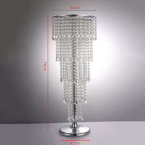 5 couches Grande Roue porte-fleurs argent mariage centre de table porte- - Product Image 3