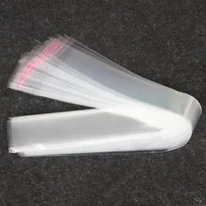 명확한 Resealable 셀로판 BOPP 많은 부대 투명한 Opp 부대 패킹 비닐 봉투 자동 접착 물개