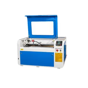 Populaire Verkoop 40W 50W 60W 80W 100W Rubber Stempel Maken Cnc Co2 Lasersnijmachine Niet-Metalen 4060 Laser Graveermachine