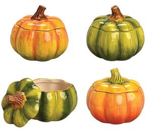 Bol à soupe en céramique 3D mignon en forme de citrouille - Product Image 2
