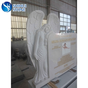 Diseños de <span class=keywords><strong>monumentos</strong></span> de mármol personalizados de SH STONE, lápidas de ángel blancas, lápida de mármol blanco chino, lápidas de mármol - Product Image 3