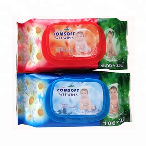120pcs卸売不織布スキンクリーニングBabiベビーウェットワイプ環境にやさしい家庭用10000バッグ不織布カスタムメイド15 * 20cm 80pcs - Product Image 2