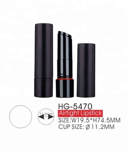 Hermétique Noir en plastique contenants de rouge à lèvres personnalisé <span class=keywords><strong>tube</strong></span> à gogo - Product Image 3