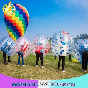 1.5m Diameter Hot Sale inflatable zorb balls,human inflatable bumper bubble ball