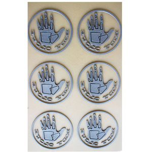 Personalizzato ad alta densità di abbigliamento in Silicone adesivo <span class=keywords><strong>ferro</strong></span>-on 3D trasferimento di calore per indumento - Product Image 6