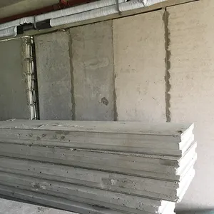 Çelik Çerçeve Hazır Hafif Prekast Beton Bileşik Duvar