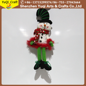 High quality snowflake He felt He felt Christmas decoraton Christmas's family trees hanging - Product Image 2