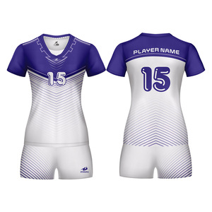 2019 March Expo selling high quality women and men's volleyball team uniform Jersey design - Product Image 1