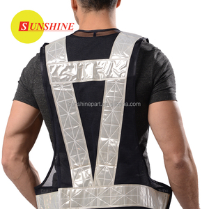 SUNSHINE <strong>excellent</strong> safety motorcycle reflective running <strong>vest</strong> - Product Image 6