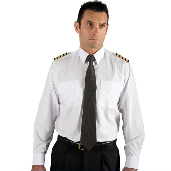 رخيصة الثمن M-6XLSecurity الحرس قميص للأمن الحرس اللباس/موحدة مع شعار مخصص
