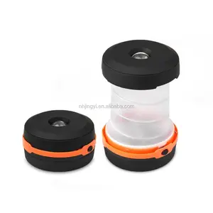 Outdoor portable LED mini foldable flashlight water resistant collapsible camping lantern