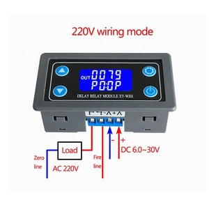 XY-WJ01 one-way relay module <strong>cycle</strong> trigger delay power off delay <strong>timing</strong> <strong>circuit</strong> <strong>switch</strong> 12/24V - Product Image 4