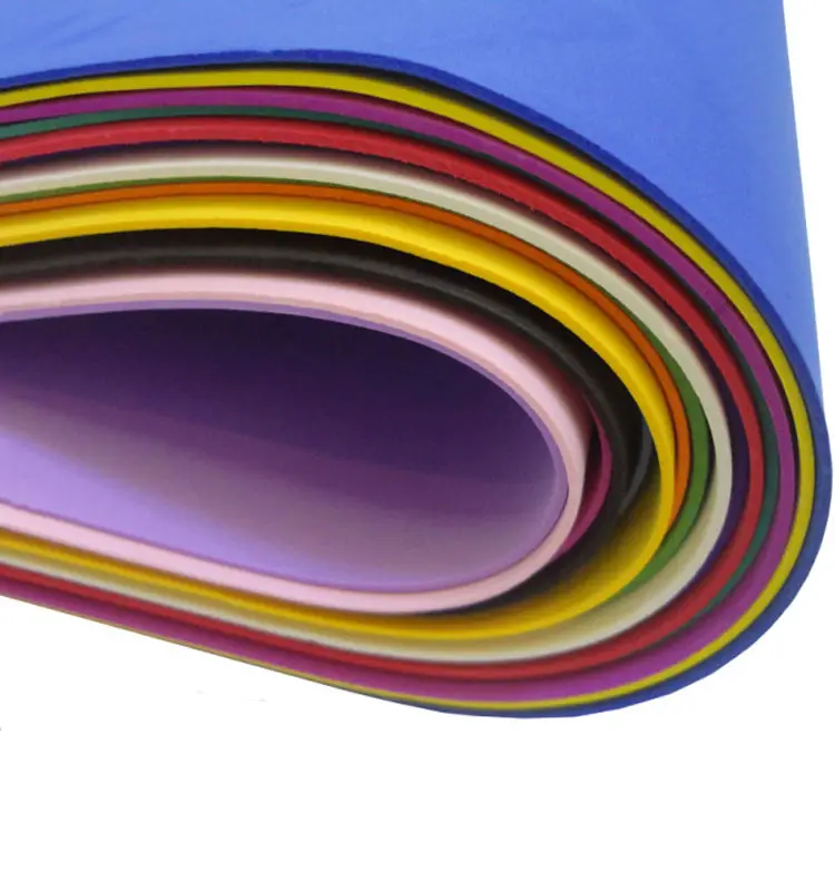 Màu Sắc Tùy Chỉnh Cao Su Tự Dính Glitter Eva Foam Sheet Dép Duy Nhất Tấm In Fomi Eva Foam, Sinh Thái Thân Thiện 2Mm