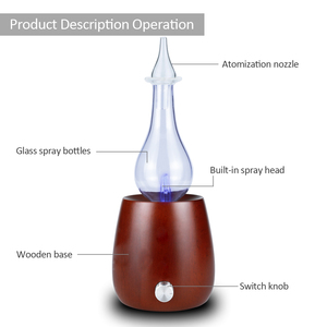 Máy Phun Sương Bằng Gỗ Thủy Tinh Thanh Lịch Để Duy Trì Tính Toàn Vẹn Của Tinh Dầu Của Bạn - Product Image 5
