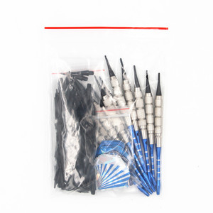 Vente en gros, nouveau Design, manche en fer, pointes souples en <span class=keywords><strong>plastique</strong></span> TPE, vols mixtes, jeu de fléchettes de sécurité - Product Image 3