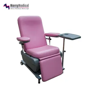 Silla de muestra de sangre reclinable, Manual, posición ajustable