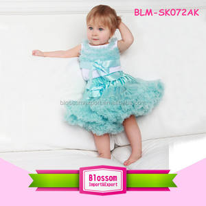 मिंट ग्रीन शराबी शिफॉन Pettiskirts बच्चे टूटू स्कर्ट लड़कियों राजकुमारी नृत्य पहनने पार्टी शीतल Tulle स्कर्ट पेटीकोट थोक - Product Image 3