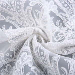 <span class=keywords><strong>HA</strong></span>-15378 fantasia di alta qualità in tutta la maglia da sposa pizzo ricamo in tessuto francese - Product Image 2