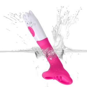 Joypark masajeador vibrador de 12 velocidades juguete sexual doble choque masturbación femenina punto G clítoris vibrador masaje para mujeres vagina - Product Image 2