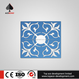 3.0mm <span class=keywords><strong>de</strong></span> espesor <span class=keywords><strong>de</strong></span> aluminio <span class=keywords><strong>de</strong></span> metal materiales <span class=keywords><strong>de</strong></span> construcción se aplican a pasillo elevado decoración - Product Image 6