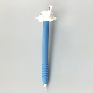促销定制设计 PVC 塑料 3D 飞机圆珠笔