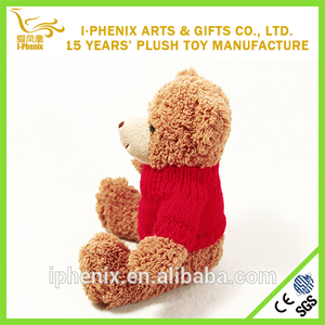 de la felpa oso de peluche con jersey de regalo de <span class=keywords><strong>san</strong></span> valentín - Product Image 1