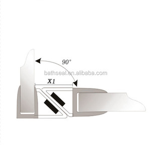 Sellos Magnéticos para Puertas de Ducha, Tira de Sellado de PVC Impermeable - Product Image 4