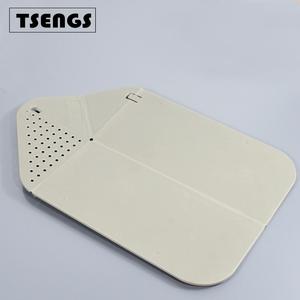 <span class=keywords><strong>Planche</strong></span> à découper pliable de 1 pièce, <span class=keywords><strong>passoire</strong></span> <span class=keywords><strong>passoire</strong></span>, en plastique à double usage - Product Image 2