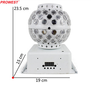 40 W mini <span class=keywords><strong>linterna</strong></span> 8CH DMX512 BOLA MÁGICA Gobo rgbw llevó la luz del partido - Product Image 4