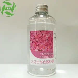 Floral water wholesale organic moisturizing whitening spray plant hydrosol 100% pure rose water