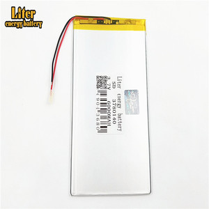 Venta wholesale ultra thin 3780140 batteries 6000 mAh lipo battery 3,7 V rechargeable lithium ion polymer - Product Image 1