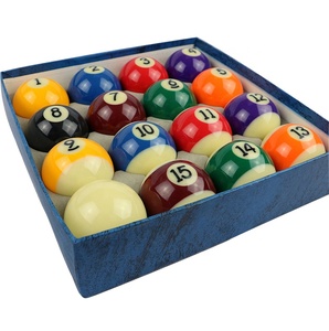 Juego <span class=keywords><strong>de</strong></span> <span class=keywords><strong>Bolas</strong></span> <span class=keywords><strong>de</strong></span> <span class=keywords><strong>Billar</strong></span> <span class=keywords><strong>de</strong></span> Resina Baratas <span class=keywords><strong>de</strong></span> Taiwán, 52.5 mm, 8 <span class=keywords><strong>Bolas</strong></span>, Personalizadas con Logotipo, 3A, con Puntos Rojos - Product Image 4