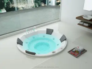 Putaran drop dalam pijat hydromassage whirlpool bathtub