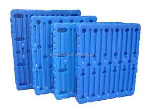 1500x1200mm taille empilable robuste double face en plastique de moulage par soufflage palette - Product Image 3