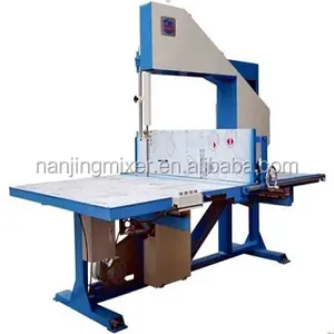 Vertical sponge foam band knife saw cutter cutting machine