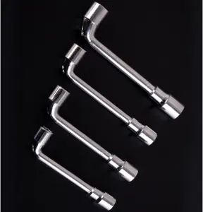 Su misura Doppia testa Esagonale socket wrench/6-24 millimetri a forma di L Hex Socket Spanner Wrench Strumento Mano strumento di riparazione