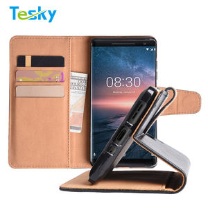 2018 nuevas llegadas moda multifuncional Flip Cartera de cuero funda de teléfono móvil para Nokia 8 <span class=keywords><strong>Sirocco</strong></span> - Product Image 2
