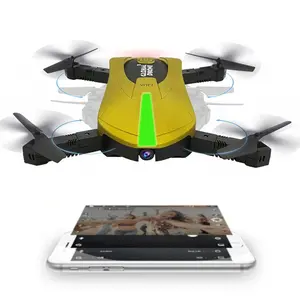 Küresel Drone GW018 Lüks JY018 Mevcut Renk Katlanabilir Özçekim Drone 720 P HD Kamera Mini RC Quadcopter Cep ELFIE Katlanır H37