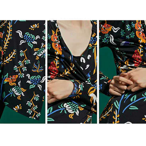 Fabricación de buena calidad de manga larga <span class=keywords><strong>vestidos</strong></span> de <span class=keywords><strong>fiesta</strong></span> para juniors - Product Image 5